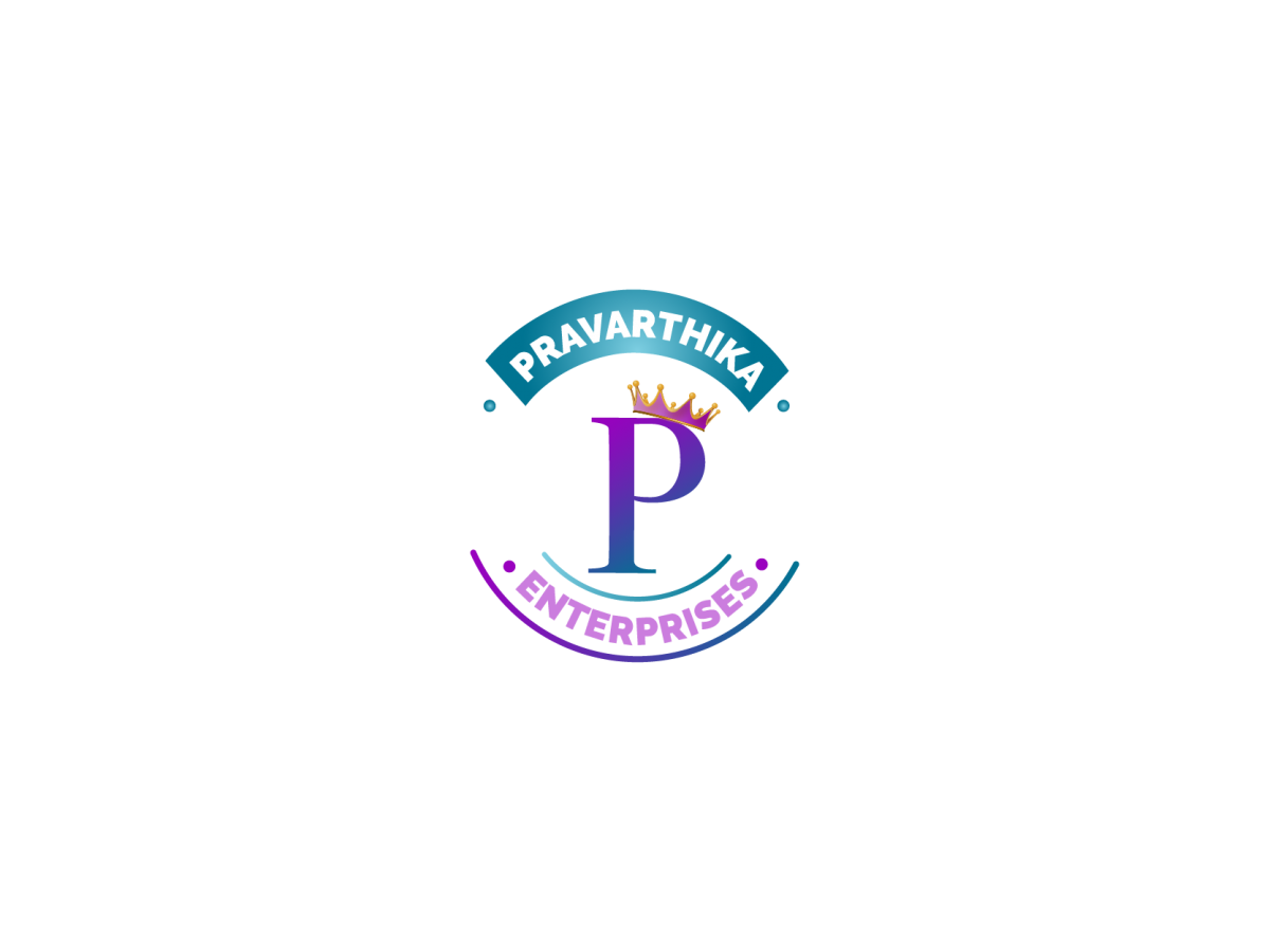 Pravarthika Enterprises Logo Design