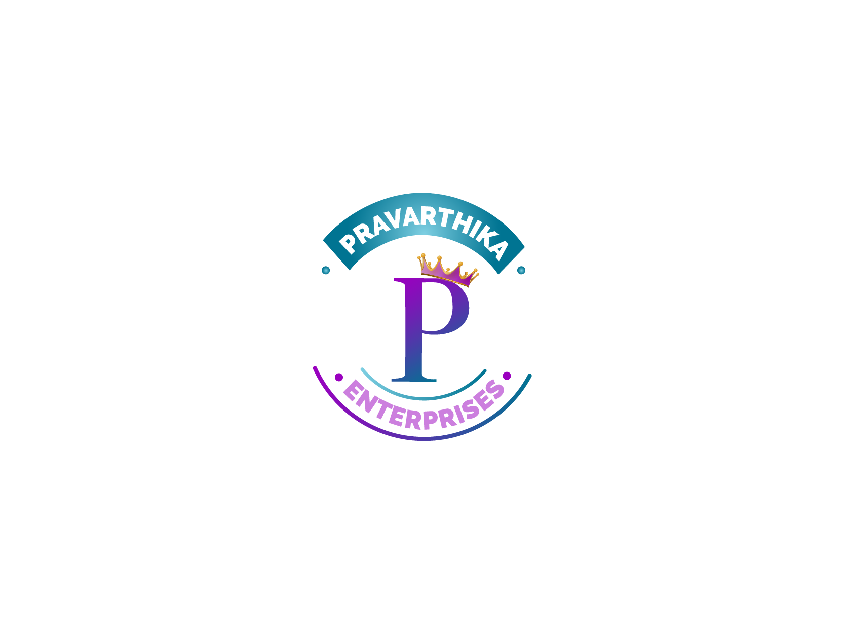  Pravarthika Enterprises Logo Design