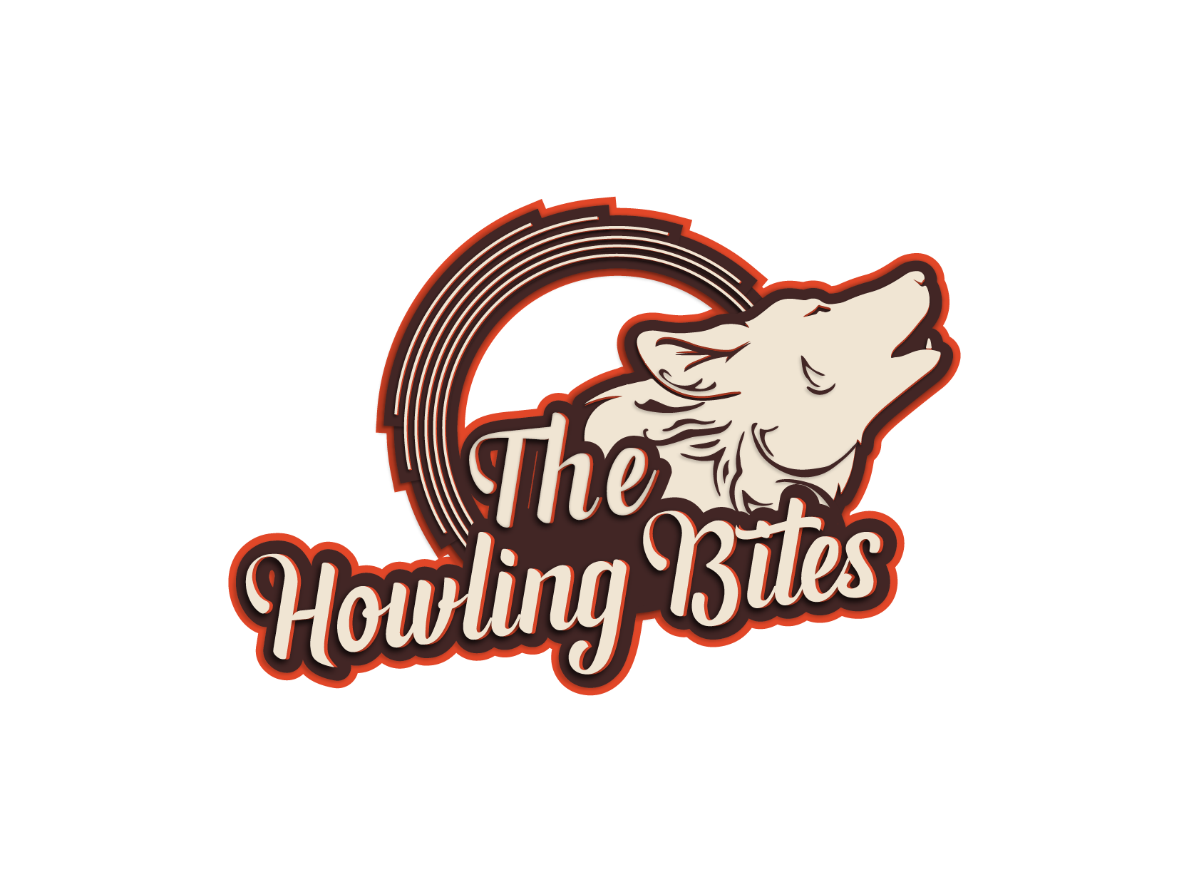  The Howling Bites Logo Design